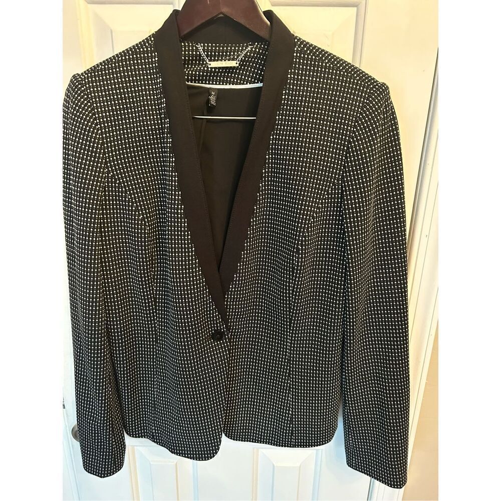 White House black market, Work blazer black-and-white size 14